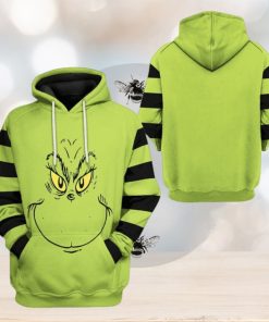 3D Grinch Stripes Tshirt Hoodie Apparel