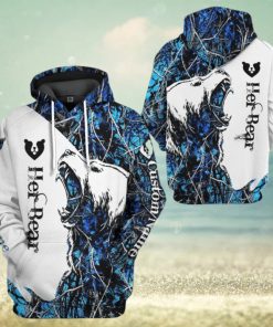 3D Her Bear And His Honey Custom Name Tshirt Hoodie Apparel