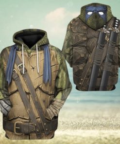 3D Leonardo TMNT Leo Blue Cosplay Custom Tshirt Hoodie