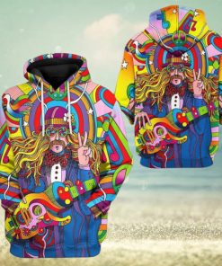 3D Print Colorful Guitar Custom Shirt
