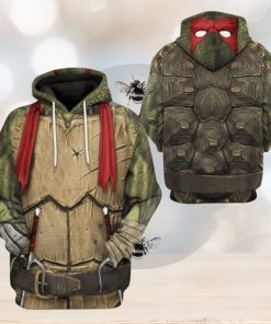 3D Raphael Raph TMNT Red Cosplay Custom Tshirt Hoodie