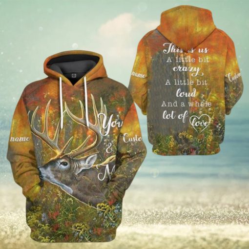 3D This Is Us Right Deer Tshirt Hoodie