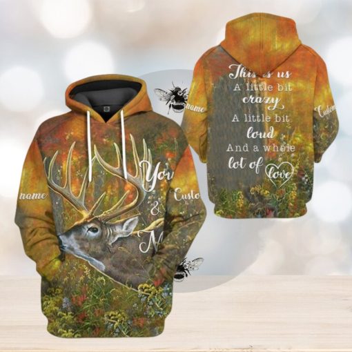 3D This Is Us Right Deer Tshirt Hoodie