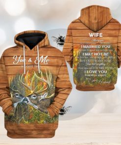 3D We Got This To My Wife Tshirt Hoodie