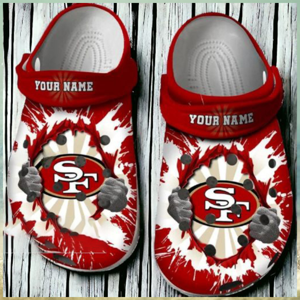 49ers Faithful Pride Crocs Clogs 49ers Crocs 49ers Faithful Pride Crocs Clogs 49ers Crocs