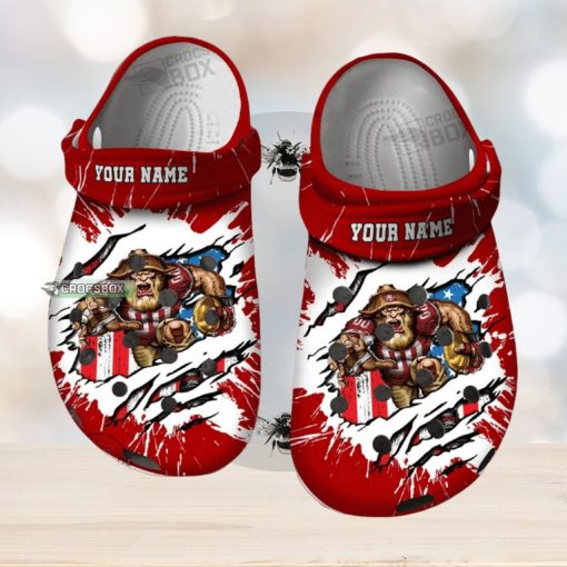 49ers Touchdown Trek Croc Shoes
