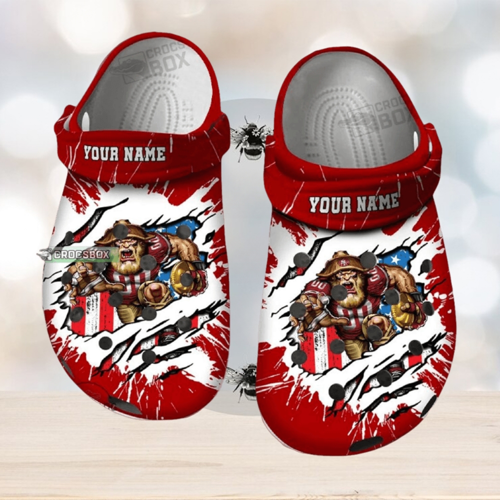 49ers Touchdown Trek Croc Shoes 49ers Touchdown Trek Croc Shoes