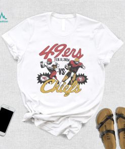 49ers Vs Chiefs Feb 11 2024 NFL T Shirt