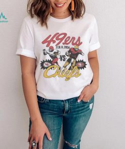 49ers Vs Chiefs Feb 11 2024 NFL T Shirt