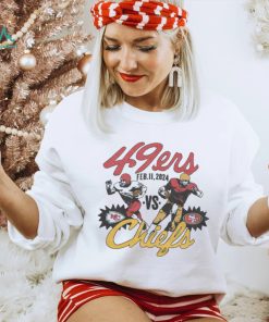 49ers Vs Chiefs Feb 11 2024 NFL T Shirt