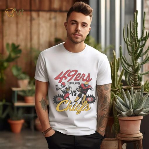 49ers Vs Chiefs Feb 11 2024 NFL T Shirt