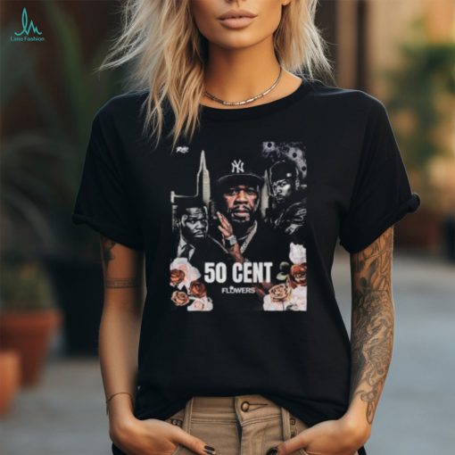 50 Cent Flowers As One Of The Most Influential Figures In Hip Hop T Shirt