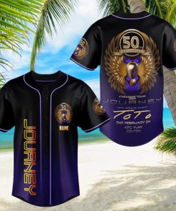 50th Anniversary Freedom Tour 2024 Journey Very Special Guest ToTo Sat, February 24 KFC Yum Center Baseball Jersey