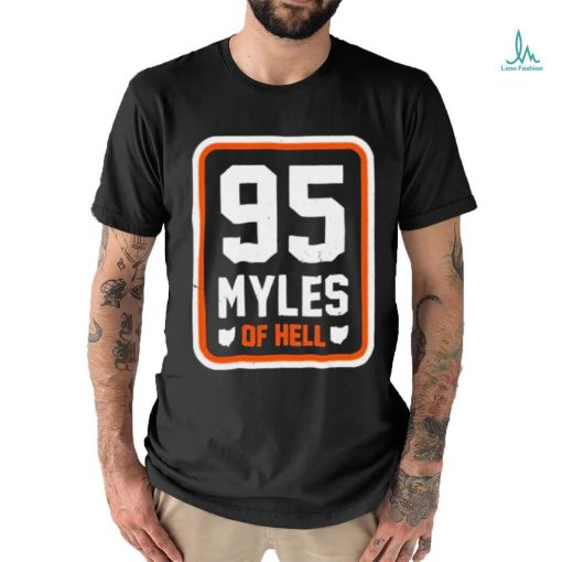 95 Myles Of Hell CLE Playoffs t shirt