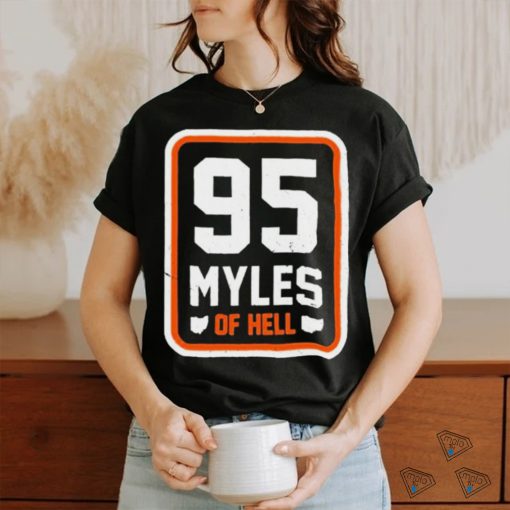 95 Myles Of Hell CLE Playoffs t shirt