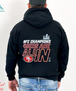 AFC Champions Chiefs Are All In San Francisco 49Ers Shirt