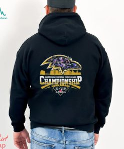 AFC Championship 2023 2024 Baltimore Ravens t shirt