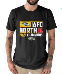 AFC North 2023 Champions Baltimore Ravens Shirt