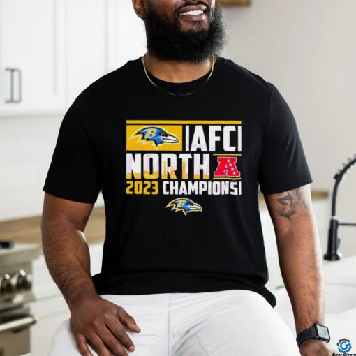 AFC North 2023 Champions Baltimore Ravens Shirt