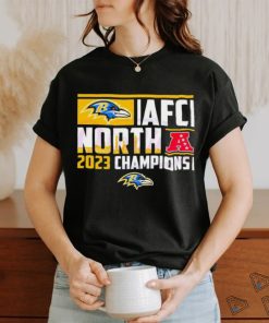 AFC North 2023 Champions Baltimore Ravens Shirt