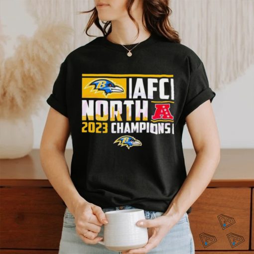 AFC North 2023 Champions Baltimore Ravens Shirt