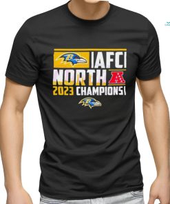 AFC North 2023 Champions Baltimore Ravens Shirt
