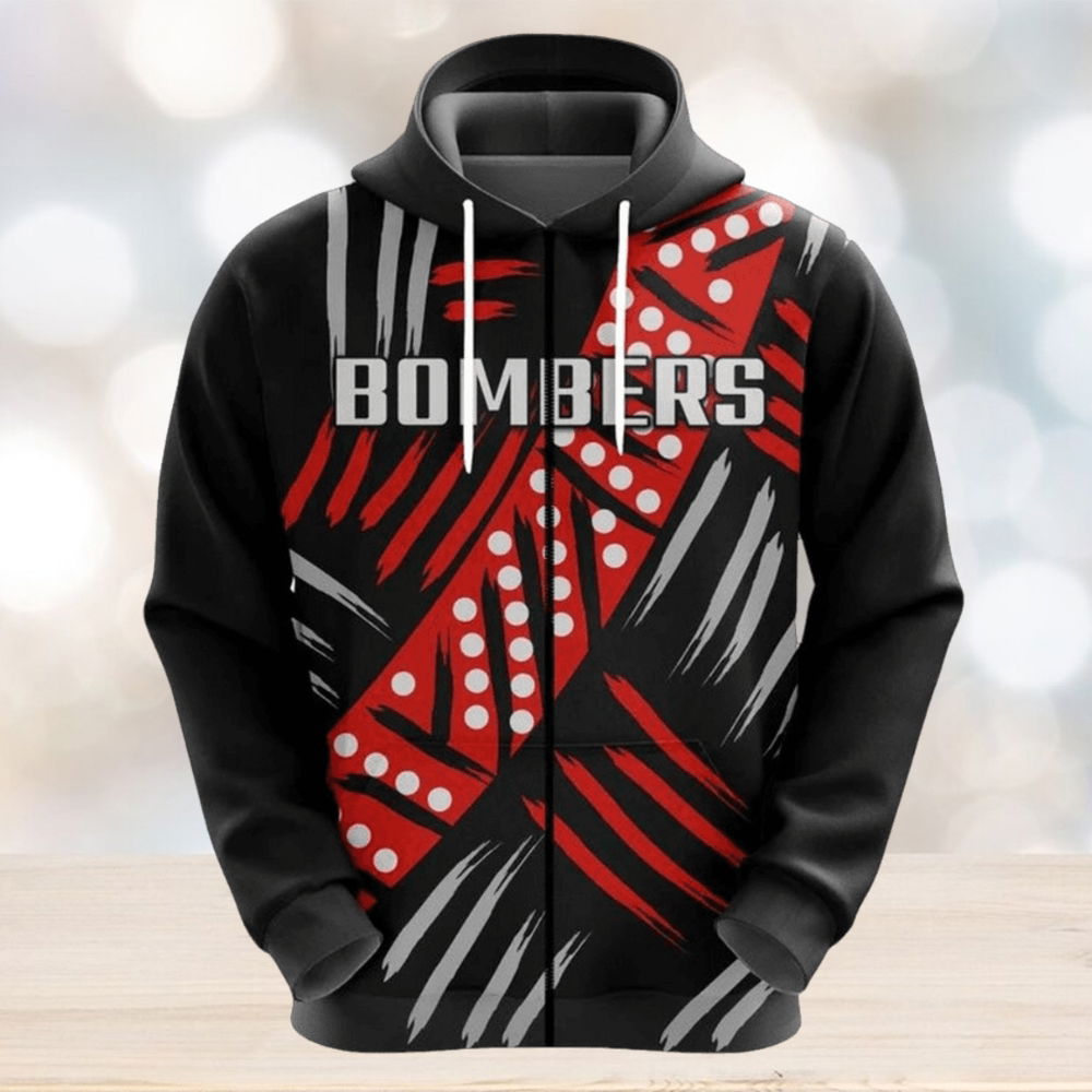 AFL Essendon Bombers Australia Indigenous Zip Up Hoodie AFL Essendon Bombers Australia Indigenous Zip Up Hoodie