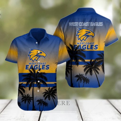 AFL West Coast Eagles New Outfit Hawaiian Shirt