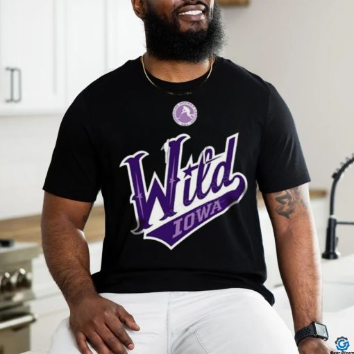 AHL Iowa Wild Black Hockey Fights 2024 T Shirt