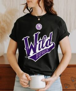 AHL Iowa Wild Black Hockey Fights 2024 T Shirt