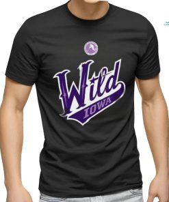 AHL Iowa Wild Black Hockey Fights 2024 T Shirt
