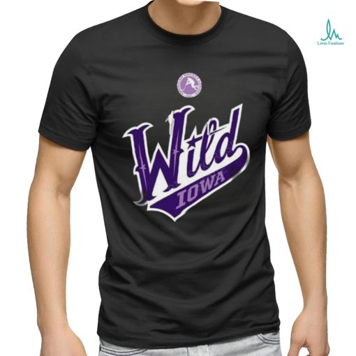 AHL Iowa Wild Black Hockey Fights 2024 T Shirt
