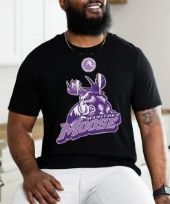 AHL Manitoba Moose Black Hockey Fights 2024 T Shirt