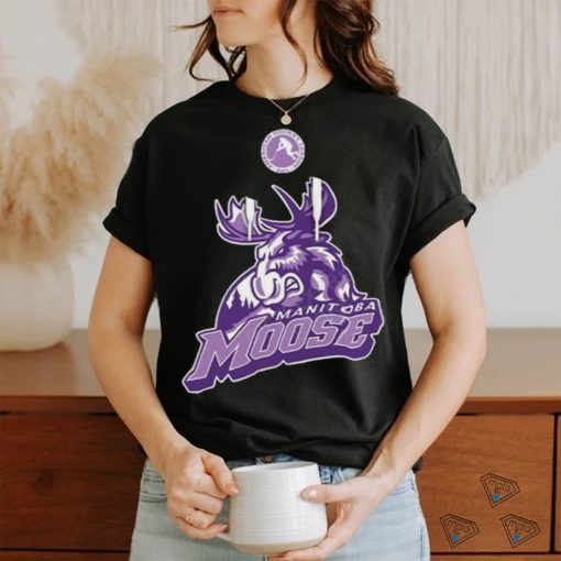 AHL Manitoba Moose Black Hockey Fights 2024 T Shirt