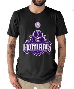 AHL Milwaukee Admirals Black Hockey Fights 2024 T Shirt