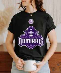 AHL Milwaukee Admirals Black Hockey Fights 2024 T Shirt