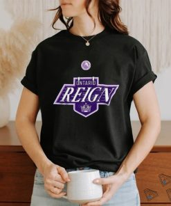 AHL Ontario Reign Black Hockey Fights 2024 T Shirt