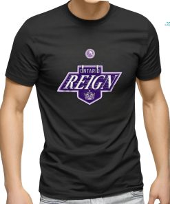 AHL Ontario Reign Black Hockey Fights 2024 T Shirt