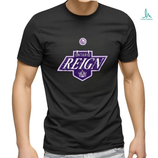 AHL Ontario Reign Black Hockey Fights 2024 T Shirt