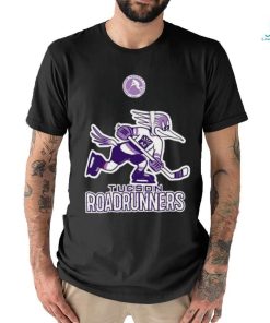 AHL Tucson Roadrunners Black Hockey Fights 2024 T Shirt