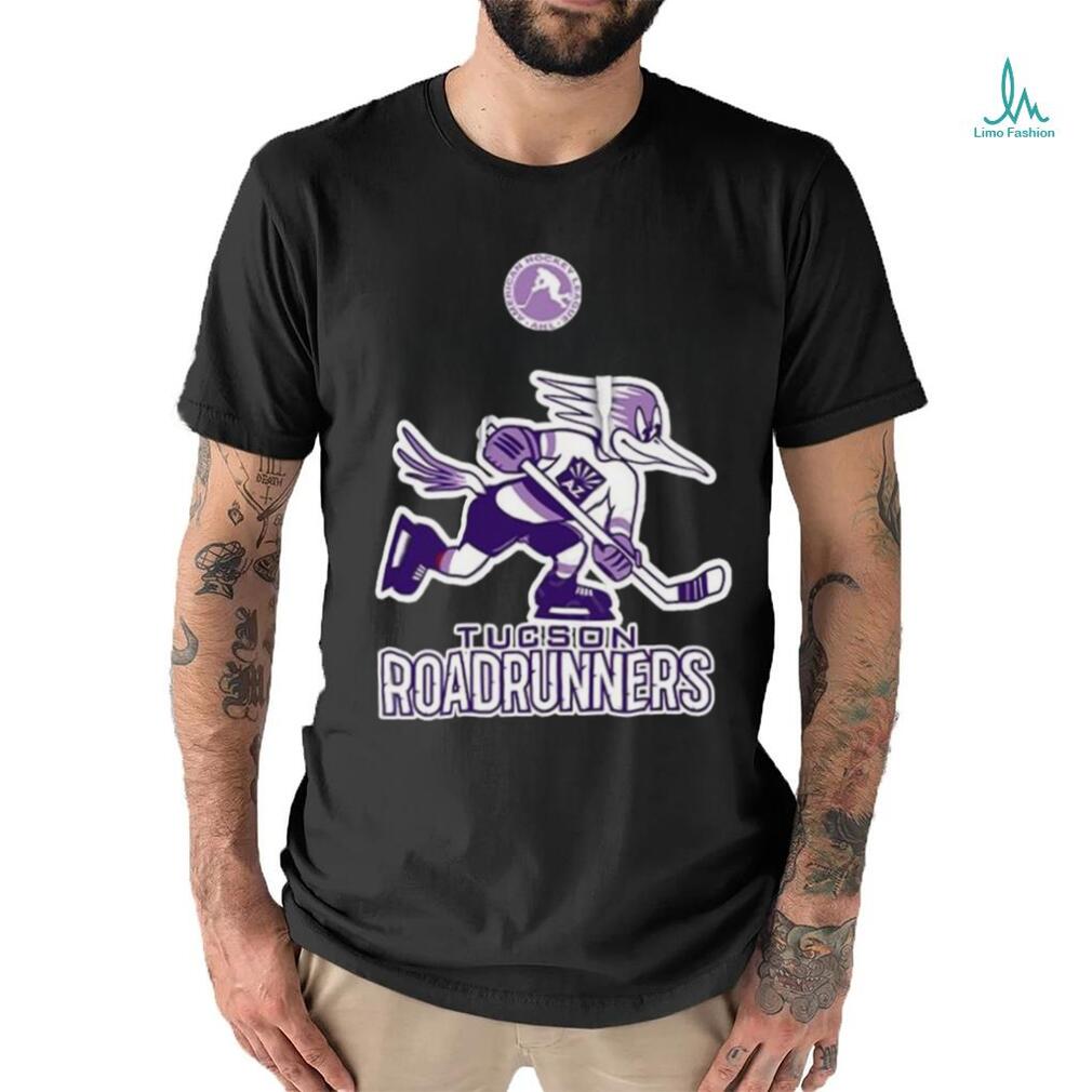 AHL Tucson Roadrunners Black Hockey Fights 2024 T Shirt AHL Tucson Roadrunners Black Hockey Fights 2024 T Shirt