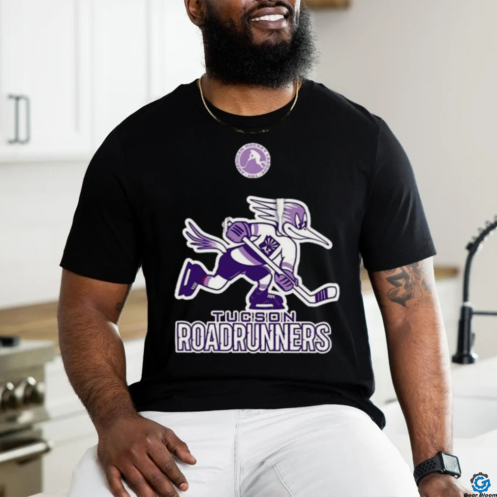 AHL Tucson Roadrunners Black Hockey Fights 2024 T Shirt AHL Tucson Roadrunners Black Hockey Fights 2024 T Shirt