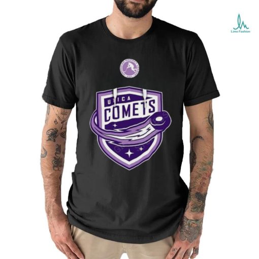 AHL Utica Comets Black Hockey Fights 2024 T Shirt