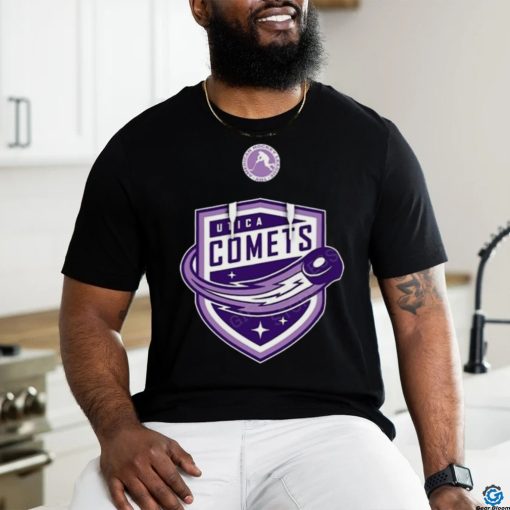 AHL Utica Comets Black Hockey Fights 2024 T Shirt