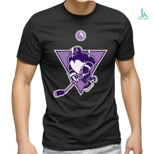 AHL Wilkes Barre Scranton Penguins Black Hockey Fights 2024 T Shirt