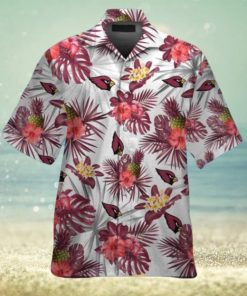 AZ Cardinals Merchandise Tropical Short Sleeve Hawaiian Shirt