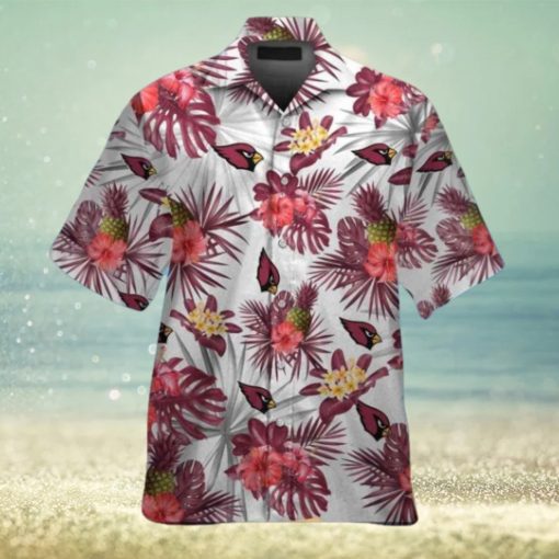 AZ Cardinals Merchandise Tropical Short Sleeve Hawaiian Shirt