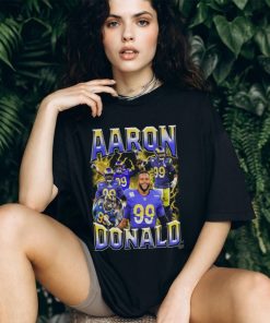 Aaron Donald Tee Shirt Los Angeles La Rams Footbal shirt