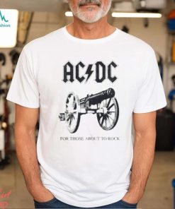 Acdc About To Rock Again Military T Shirt