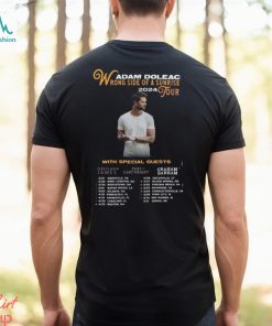 Adam Doleac Wrong Side Of A Sunrise 2024 Tour 3D Shirt